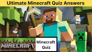Nov 04, 2021 · if you know all the 'minecraft' trivia facts then this 'minecraft' trivia quiz should be a breeze for you! Ultimate Minecraft Quiz Answers 100 Updated Quiz Diva Ultimate Minecraft Answers Youtube