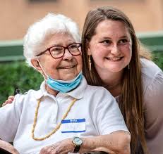 Photos: Grimsley students meet their pen pals at Heritage Greens