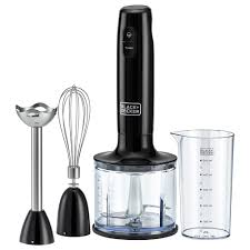 Enjoy mixing power at your fingertips. Black Decker 3 In 1 Hand Blender With Chopper Whisk 600w