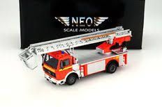 Neo Scale Models 1 43 Mercedes Benz 1422 Metz Dlk 23 12 Fire Truck