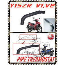 All our yamaha products are certified geniune hong leong yamaha (hlym) and yamaha indonesia, no replicas or imitation goods. 100 Original Hong Leong Yamaha Y15zr V1 V2 Radiator Coolant Pipe Hose Long Tangki Coolant To Thermostat Standard Ori