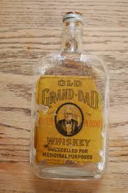 Old Grand Dad 1910 S Labeled Whiskey Pint Antique Bottle Prohibition 20 00 Via Etsy Whisky Bottle Antique Liquor Bottles Whiskey