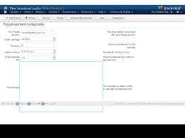 Paypal credit is a digital credit line provided by synchrony bank as part of paypal's online services. How To Configure Embed Paypal Payments Into Your Joomla Site Golden Gravel The Best Toolbox For Joomla Development
