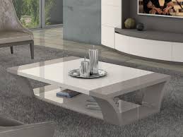 Contemporary italian furniture design piece, splendid for distinguished and sophisticated dining projects. Carlotta Modern Coffee Table In Ivory And Beige Grey High Gloss Modern Sofa Table Coffee Table Living Room Sofa Design