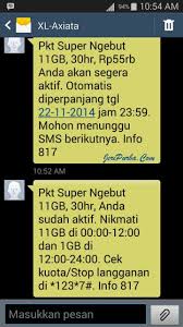 Tinggalkan komentar posted on 15 september 2014 15 september 2014 smartfren. Cara Mengaktifkan Paket Internet Super Ngebut Xl Jeripurba Com