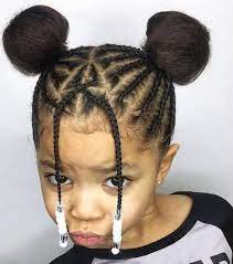 The bun is commonly used by the adults but it is effective for the kids too. New Natural Hairstyles Hairstyles Haircuts For African American Girls Natural Hairstyles Lil Girl Hairstyles Black Kids Hairstyles