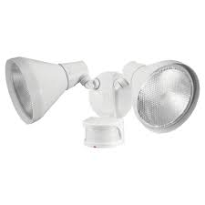 Defiant 110 Degree White Motion Sensing Outdoor Security Light Df 5415 Wh The Home Depot