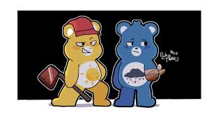 He is voiced by justin michael. Echotwee Studios September 26 Demo Release On Twitter Des Bear Funshine Amp Grumpy In The Care Bears Unlock The Magic Style Xd Funshine Grumpy Myart Carebears Https T Co Ijj8qn2ye8 Twitter