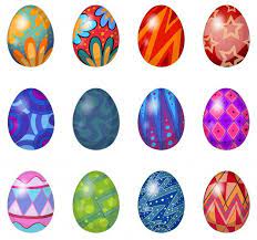 Pero digamos que $1.800 la docena o algo así es lo que yo tengo en la cabeza. Una Docena De Huevos De Pascua Vector Gr Free Vector Freepik Freevector Dibujos Animados Chocolate Estrellas Pascu Easter Eggs Vector Flowers Easter