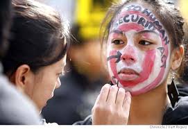 Thousands march against the war in S.F., across the country