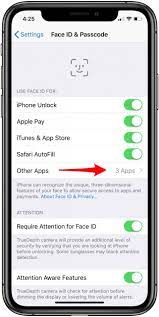 Glance at your iphone or ipad to sign in. How To Turn On Face Id For Apps In Settings