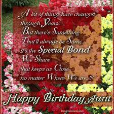 Birthday Greetings For Aunt From Niece Happy Birthday Auntie