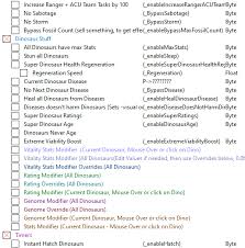 Wu the leading geneticist behind the development of this new type of prehistoric animal, states that this dinosaur was . Jurassic World Evolution Cheat Table Trainer 60 Guided Hacking