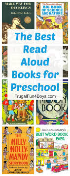 Favorite Read Aloud Books For Preschoolers Frugal Fun For Boys And Girls Preschool Reading Preschool Books Read Aloud Books