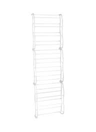 Gorilla grip over the door mesh pocket shoe organizer, 24 large breathable durable pockets, hooks for hanging on closet doors, storage rack, organizers for shoes, sneakers and accessories, beige. Buy Generic Over The Door Shoe Organizer Rack White Online Shop Home Garden On Carrefour Uae