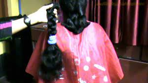 Long hair gives me a headache, neck ache, oily face, and it knots so easy around my neck. Indian Long Hair Cutting Videos