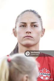 Costa Rica defender Maria Coto (3) looks down