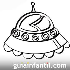 Dibujo para colorear astronáutica > ovnis. Dibujo De Un Ovni Para Colorear