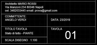 Poi scali con riferimento sia il rettangolo che il simbolo dicendo che 297 deve diventare 840. Cartiglio Per Autocad