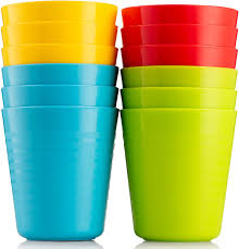 Do you have a lot of experience with homemade. Amazon Com Plaskidy Kids Cups Set Of 12 Kids Plastic Cups 8 Oz Kids Drinking Cups Plastic Cups Reusable Dishwasher Safe Bpa Free Cups For Kids Toddlers Bright Colored