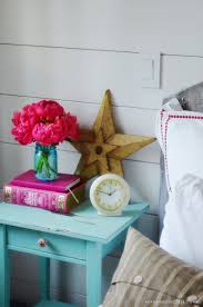 Coral Flowers In Blue Jar Deko