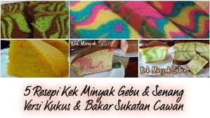 5 biji telur ayam gred a/b. 5 Resepi Kek Minyak Gebu Dan Senang Versi Kukus Dan Bakar Sukatan Cawan