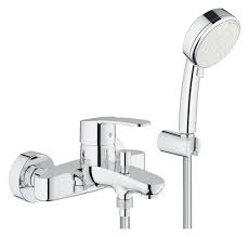 Die mischbatterie für die wanne besteht aus mischer, armatur und handbraus, die auf der wanne installiert werden. Grohe 3359220a Eurostyle Cosmopolitan Badewanne Dusche Mischbatterie Chrom Vieffetrade