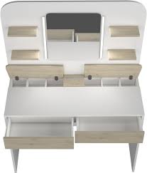 Check spelling or type a new query. Trasman Secret Vanity Dressing Table Oak White