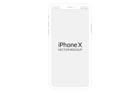 Iphone X Vector Mockup New In 2020 Iphone Mockup Iphone Mockup