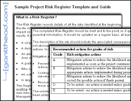 Once issues are identified, they can be assigned, prioritized and managed to a resolution or closure. Projectmanagement Com Sample Project Risk Register Template And Guide