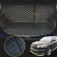 Toryea 3d Full Coverage Waterproof Car Trunk Mats Fit Toyota Highlander 7 Seat 2015 2016 2017 2018 Find Out Mor Waterproof Car Cargo Liner Toyota Highlander