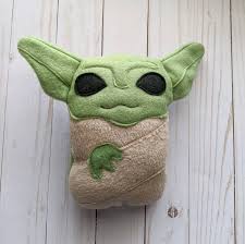 Baby Yoda Plush Etsy Felt Hearts Unique Items Products Geek Stuff