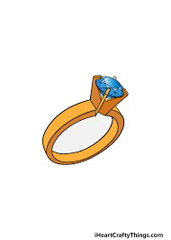 Ring Drawing - How To Draw A Ring Step By Step