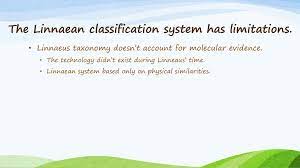 17 1 The Linnaean System Of Classification Ppt Download
