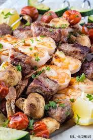The food was outstanding for the price and i probly saved $100 over a higher end restaurant near the city. Surf And Turf Kabobs Real Housemoms