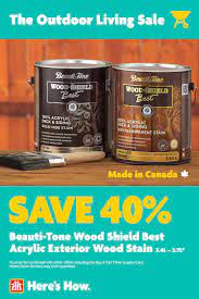 Check spelling or type a new query. The Outdoor Living Sale On Until June 3 Wood Shield Exterior Wood Stain Staining Wood