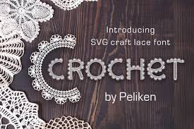Download Crochet Font By Peliken Creative Fabrica SVG Cut Files