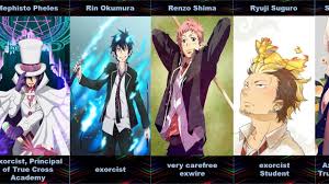 Discover 146+ anime blue exorcist characters - 3tdesign.edu.vn