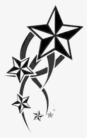 The picture in picture style is becoming a very popular design and the star gives you a great shaped frame to put another design within it. Star Tattoo Png Free Hd Star Tattoo Transparent Image Pngkit