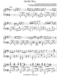 Baixar musica de alan walker faded. On My Way Sheet Music Alan Walker Sabrina Carpenter And Farruko Sheetmusic Free Com