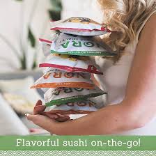 Amazon.com: Nora 脆皮海藻零食| 亞洲零食| 口味多樣包裝| 低糖、素食、非基因改造認證| 6 件裝: 雜貨和美食