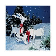 Recycled wood reindeer, large repurposed christmas sculptures. Outdoor Wooden Reindeer Christmas Decorations