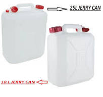 10/20/25 L Food Grade Plastic Water Container With Pouring Spout Carry  Handle