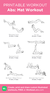 Abs Mat Workout Ab Mat Workout Workout Abs