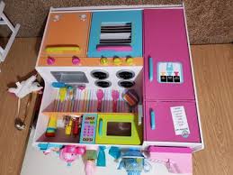 Kidkraft deluxe big & bright kitchen features : Kidkraft Deluxe Big And Bright Wooden Play Kitchen With Play Phone Neon Colors Walmart Com Walmart Com