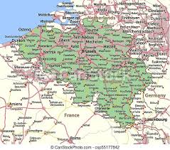 Map of the world with list of countries names capitals and curent flags description. Belgium World Countries Vector Map A Map Of Belgium Shows Country Borders Urban Areas Place Names And Roads Labels In Canstock