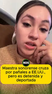 Maestra sonorense cruza por pañales a EE.UU., pero es detenida y deportada,  Alexia Enríquez Jiménez, maestra originaria de Querobabi y residente en  Nogales, cruzó la frontera por la garita Mariposa ...