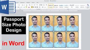Create your own malaysia passport photos or passport pictures for passport, visa and other id photos. How To Make A Passport Size Photo In Microsoft Word Youtube