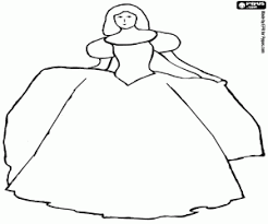 Next may be the photo about diseños de vestidos para dibujar faciles you could produce an insight. Princesa Con Vestido De Fiesta Para Colorear Pintar E Imprimir