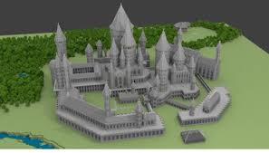 Medieval castle with town · 3. Large Minecraft Castle Minecraft Castle Minecraft Castle Blueprints Minecraft Castle Designs